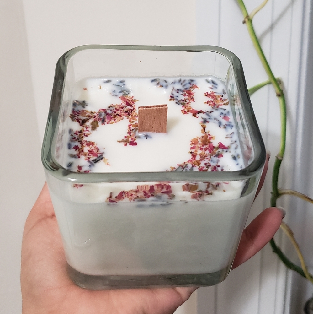 Soy Wax Candle Made by me - Picture 1 of 3